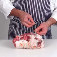 Leg (boned and rolled) Meat Cut Spec Step 6